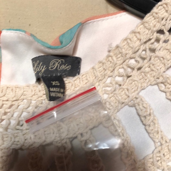 Lily Rose floral maxi dress with back slit - Picture 5 of 5